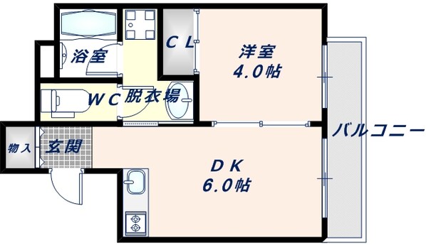 シャラロステの物件間取画像